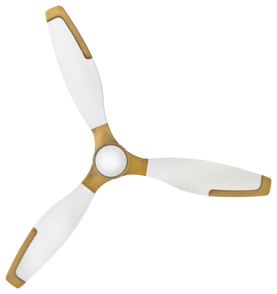 Hinkley Aileron 60" Led Smart Fan, Matte White