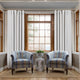 UTOPIA ALLEY 5/8 Inch Curtain Rod - Curtain Rods For Windows 48 to 86 Inch, Nickel