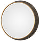 Uttermost Sturdivant Antiqued Gold Round Mirror