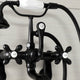 AE57T0 Wall Mount Tub Faucet With Hand Shower, Matte Black