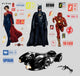 The Flash Movie Super Heroes Set Wall Decals