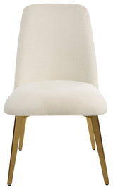 Uttermost Vantage Off White Fabric Dining Chair