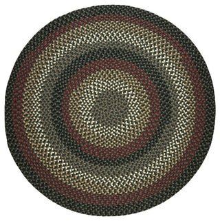 Rhody Rug Mayflower Rug, Verdant, 4' Round