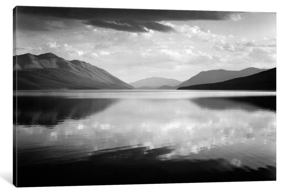Evening, McDonald Lake, Glacier National Park by Ansel Adams