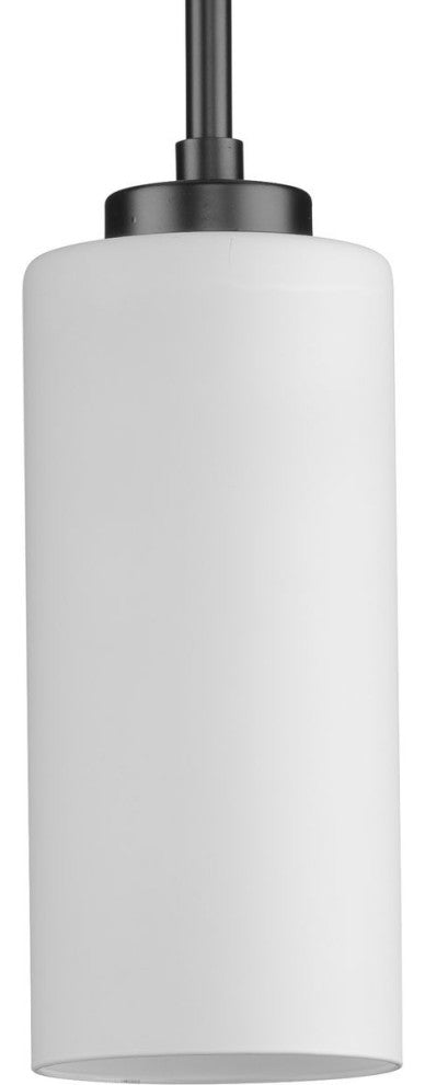Cofield Collection One-Light Matte Black Transitional Pendant