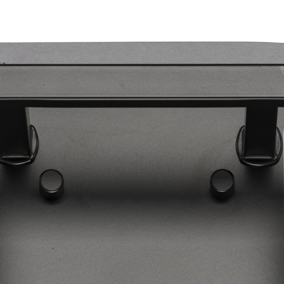 Estrada Collection 4-Light Contemporary Bath and Vanity Light, Matte Black