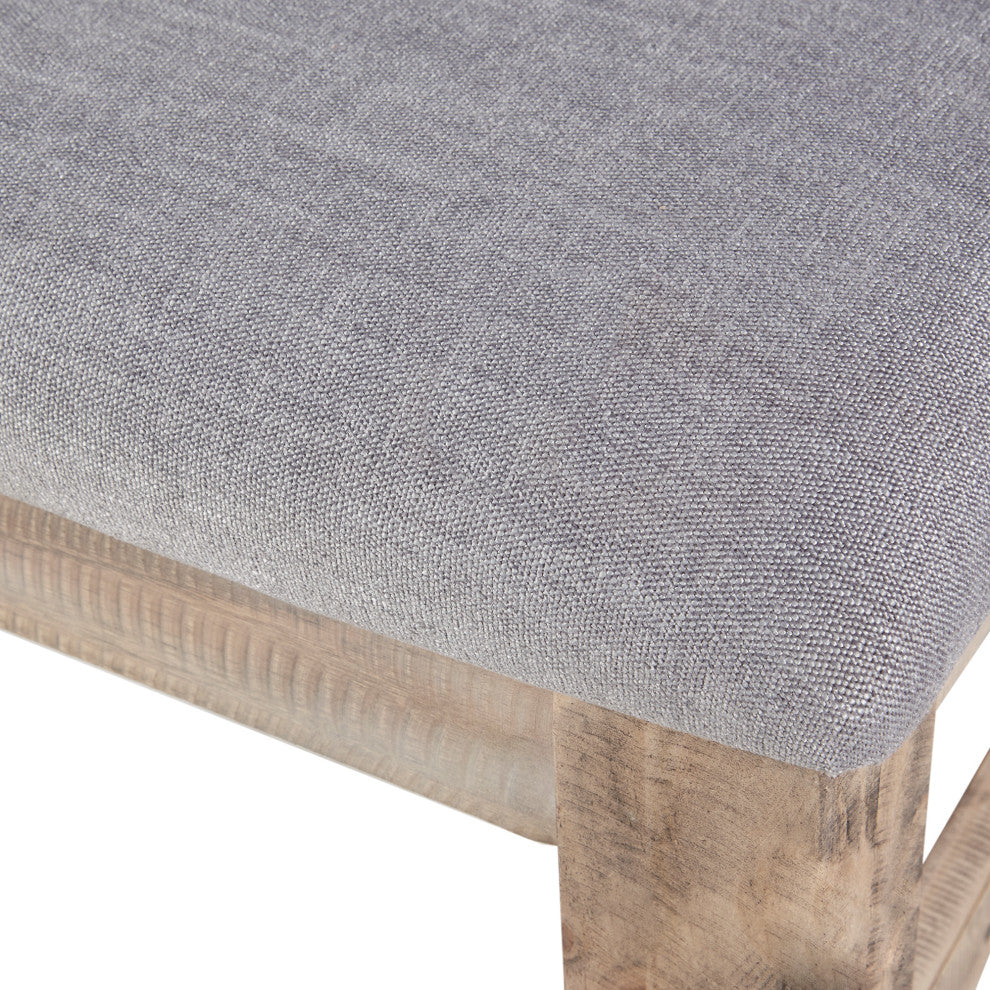 INK+IVY Sonoma Dining Bench, Natural, Natural, 4-Piece Dining Set