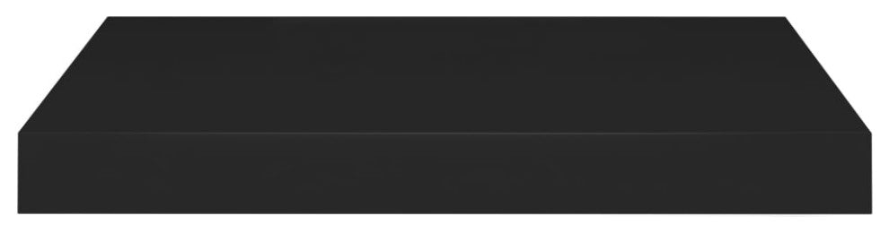 vidaXL Wall Shelf Floating Shelf Display Shelf for Book Wall Mounted Black