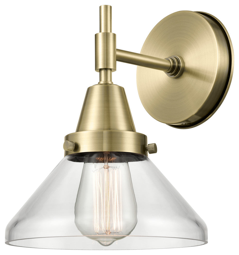 Innovations Lighting 447-1W-AB-G4472 Caden 1 Light 9" Sconce