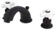 Kingston Brass Widespread Bathroom Faucet With Retail Pop-Up, Oil Rubbed Bronze