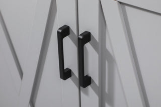 Home Living 19" Farmhouse Grey-Light Bathroom Vanity