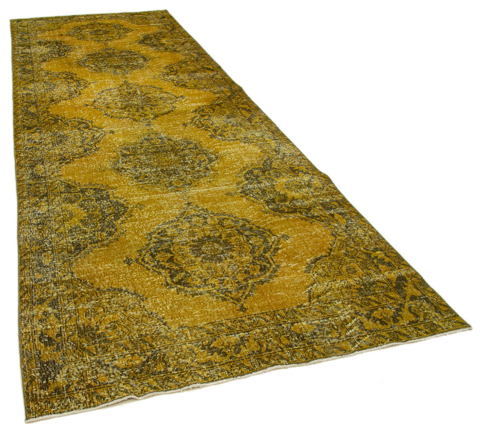 Rug N Carpet - Handmade Turkish 4' 10" x 13' 0" Unique Runner Rug