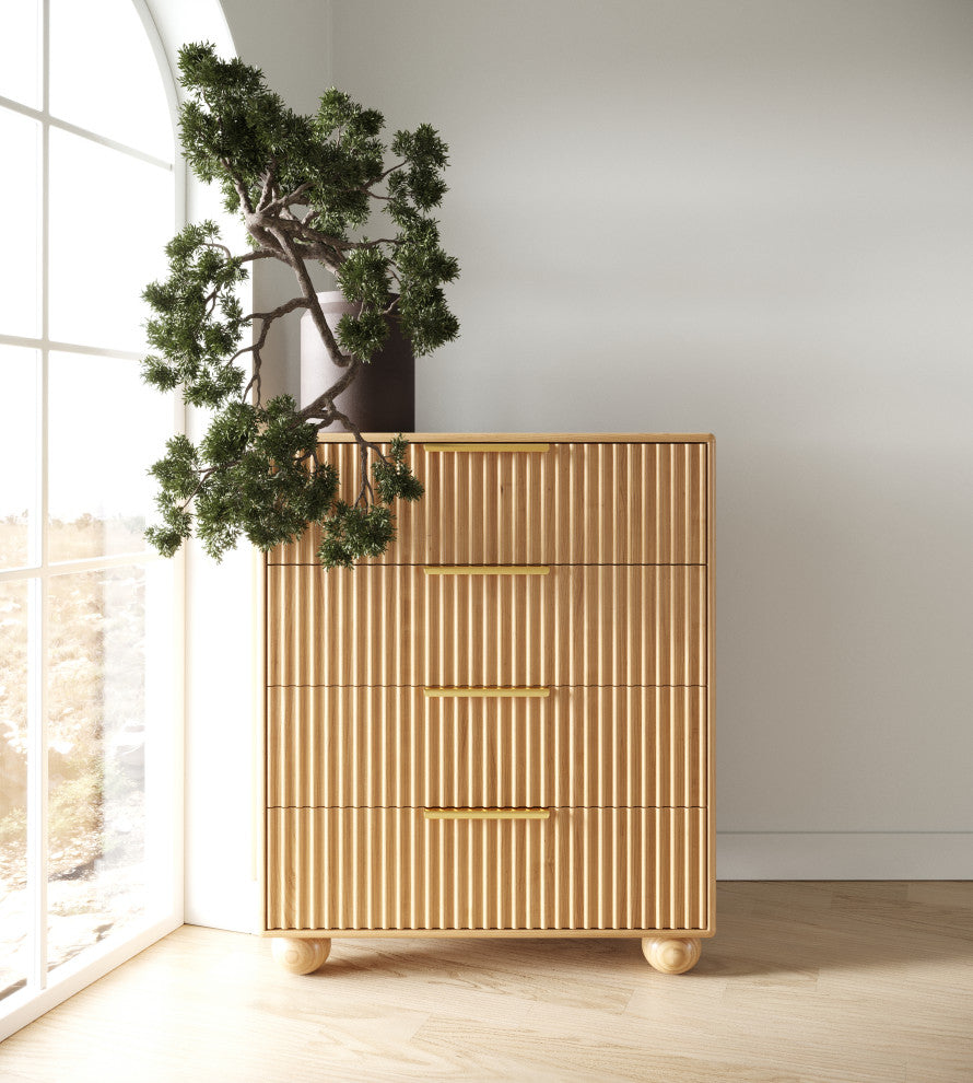 Modrest Winters Modern Natural Oak Chest
