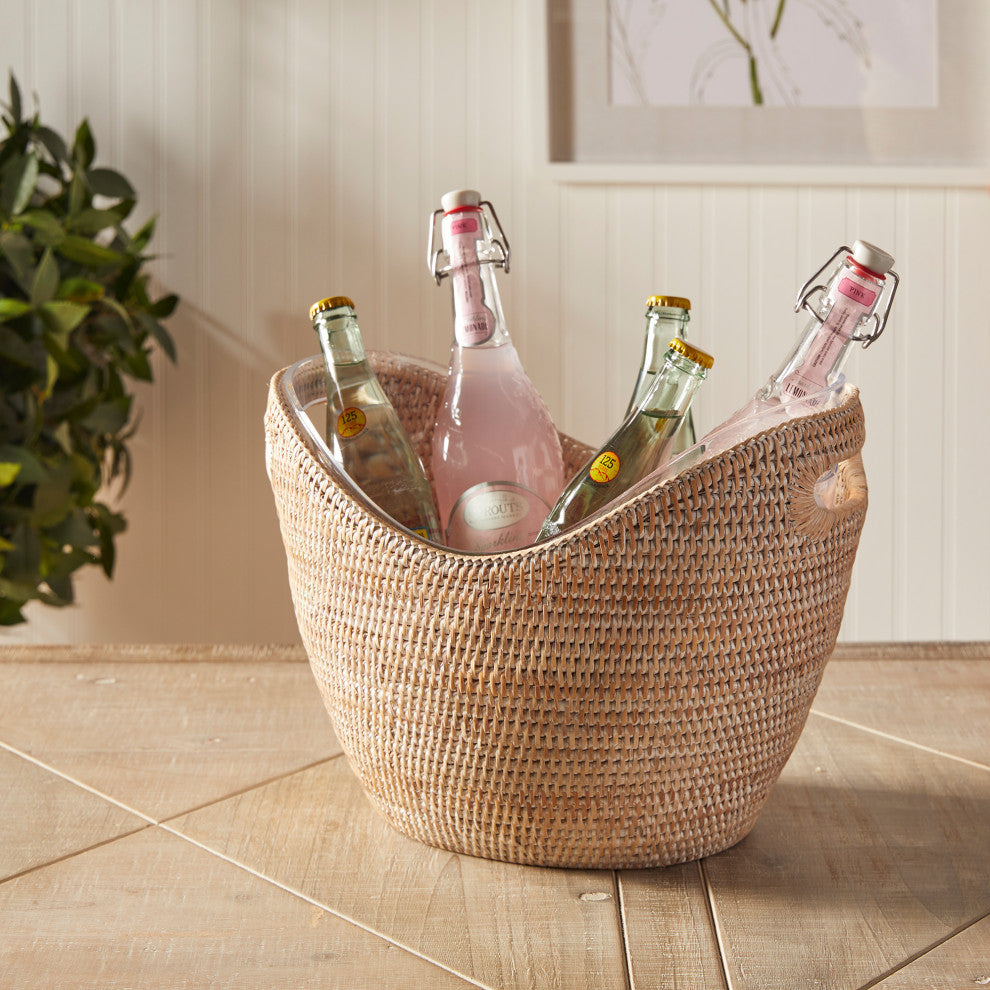 Burma Rattan Beverage Tub Large