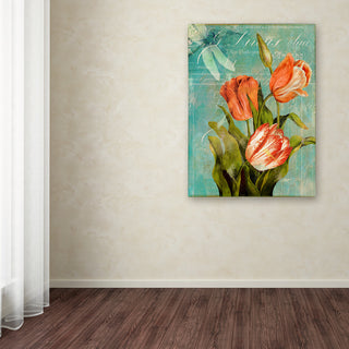 Color Bakery 'Tulips Ablaze III' Canvas Art, 18x24
