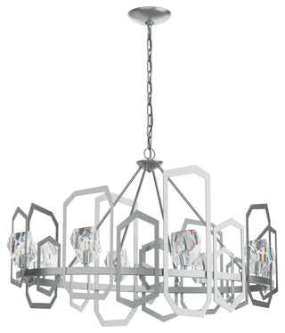 Gatsby Chandelier, Vintage Platinum
