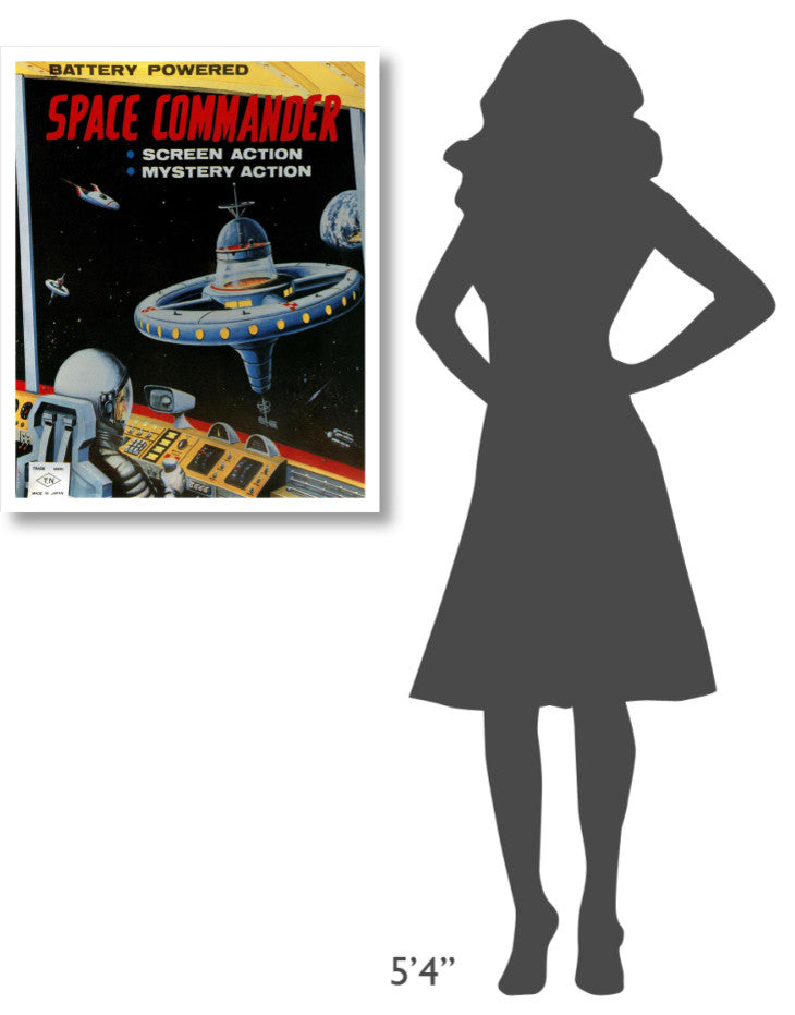 "Space Commander" Digital Paper Print by Retrorocket, 26"x32"