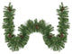 9' x 10" Noble Fir With Berries/Pine Cones Artificial Christmas Garland, Unlit