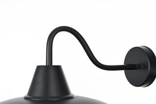 Home Living 20" Outdoor Wall sconce, Black