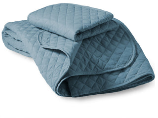 Bare Home Diamond Stitched Coverlet Set, Coronet Blue, Twin/Twin Xl