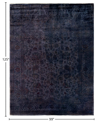 Fine Vibrance, One-of-a-Kind Hand-Knotted Area Rug Gray, 8'3"x10'5"