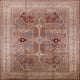 Ahgly Company Indoor Square Mid-Century Modern Area Rugs, 4' Square