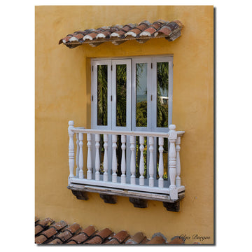 Indoor/Outdoor Wall Decor ''Provincial XII'' in ArtPlexi, 40"x30"