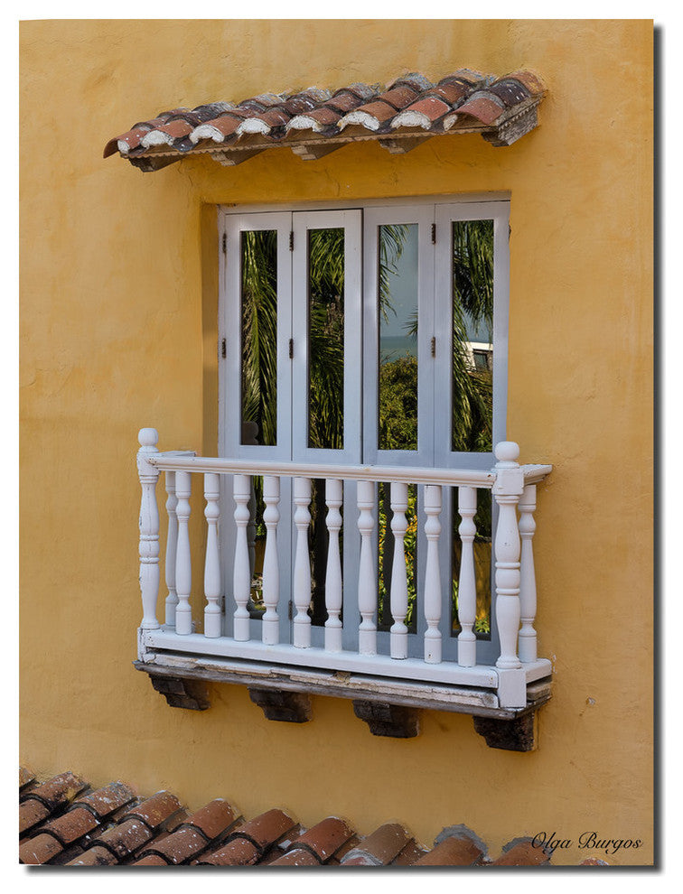 Indoor/Outdoor Wall Decor ''Provincial XII'' in ArtPlexi, 40"x30"