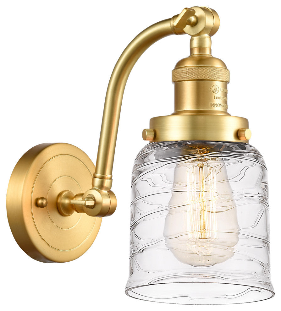 Innovations 515-1W-SG-G513-LED 1-Light Sconce, Satin Gold