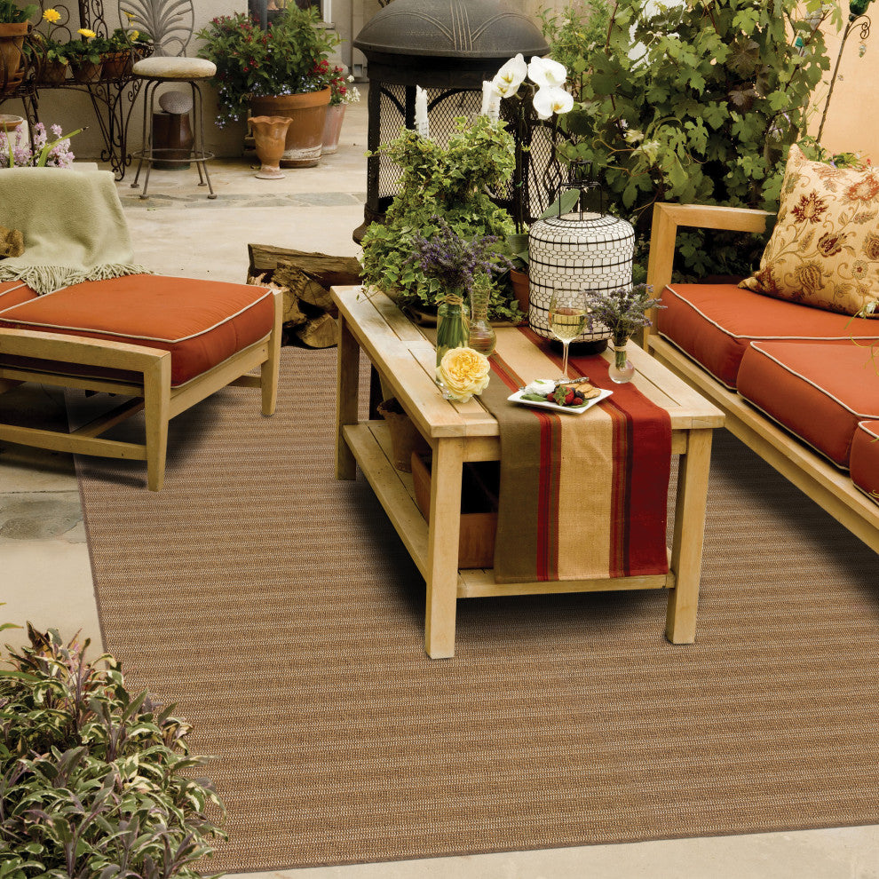 Karavia 001X3 Tan/Light Tan 5'3"x7'6" Rug