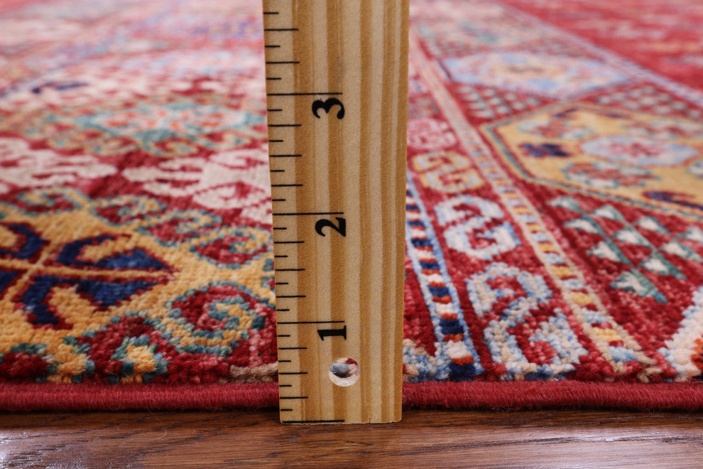 5' 0" X 5' 9" Khorjin Tribal Hand-Knotted Rug Q8032