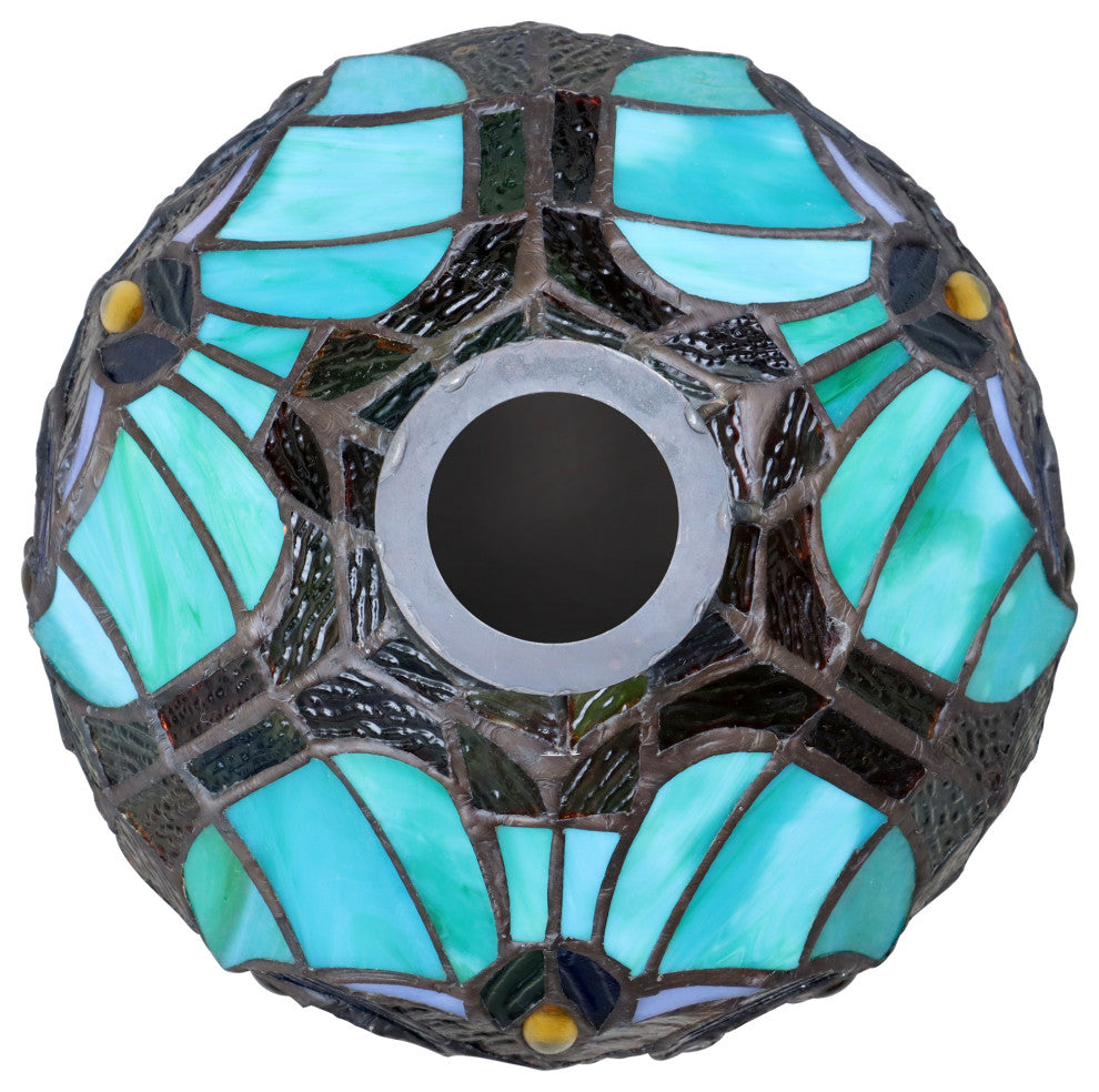 Liaison Victorian-Style 1-Light Ceiling Mini Pendant 8" Shade