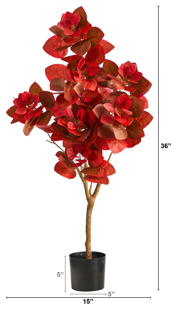 3'' Autumn Pomegranate Artificial Tree