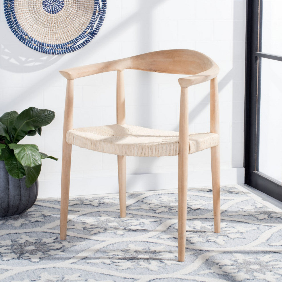 Safavieh Volta Foc Twist Accent Chair, Natural