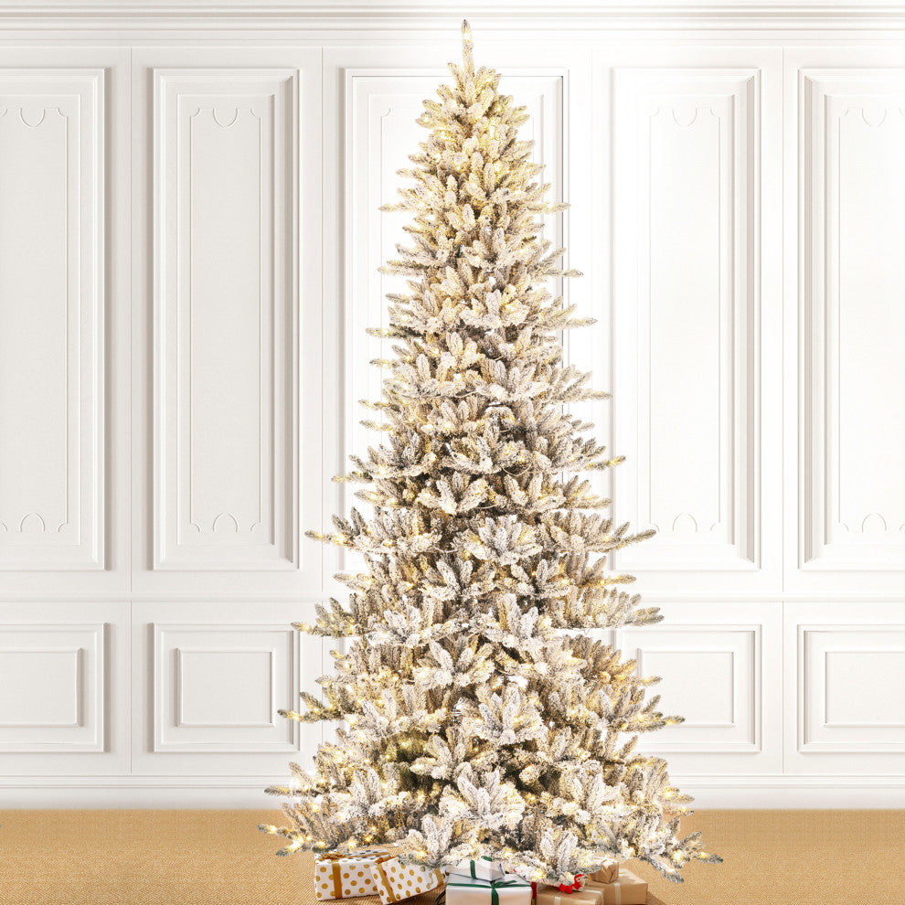 11' Pre-Lit Artificial Christmas Tree