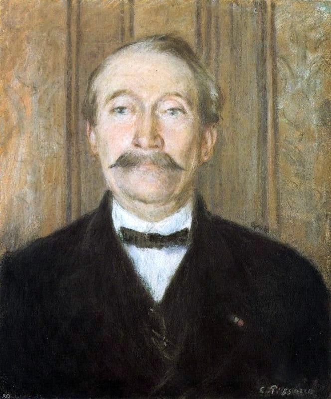 Camille Pissarro Portrait of Pere Paleille Pontoise Gallery Wrapped Canvas