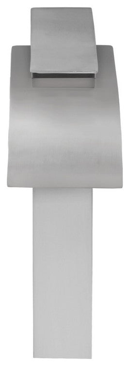 Novatto GF-136BN ECLIPSE Deck Mount Waterfall Faucet In Brushed Nickel