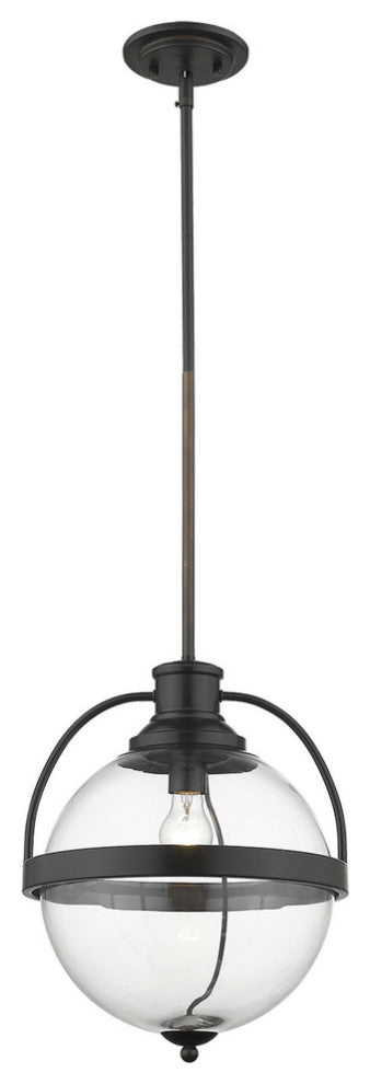 Kassian 1-Light Oil-Rubbed Bronze Pendant