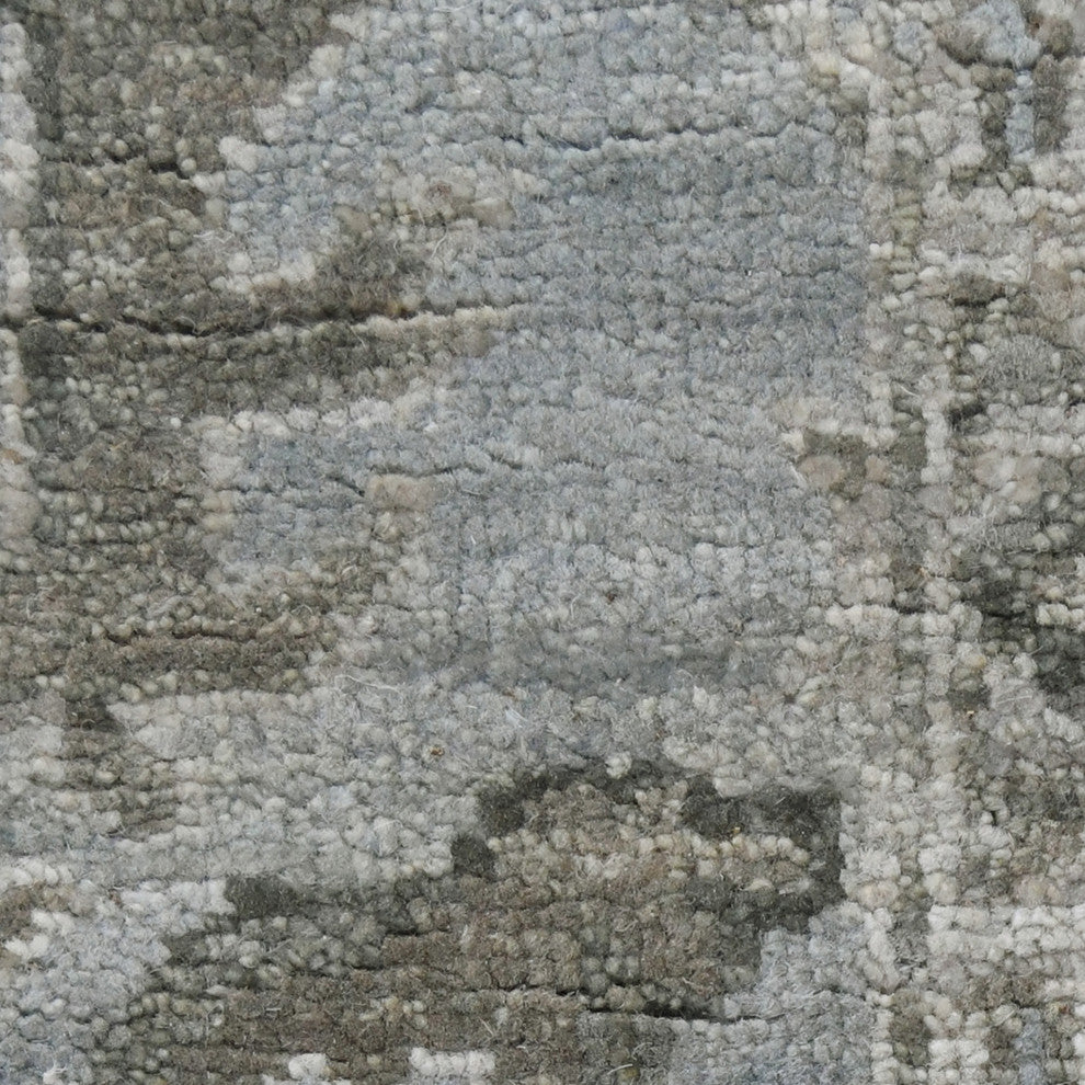 Nuit Arabe Duna Area Rug, Gray, 2' x 3', Bordered