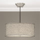 Uttermost 21154 Brandon Silver 3 Light Drum Pendant