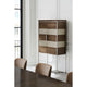 Smoked Modern Bar Cabinet