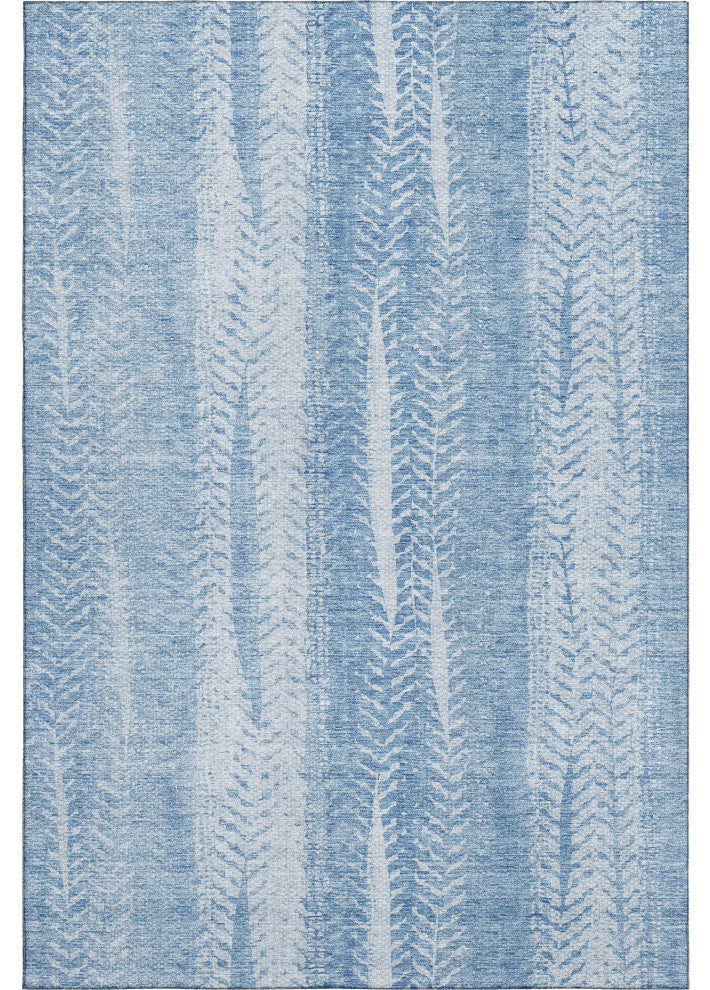 Premium Machine Washable Mayfield AMF694 Sky 8' x 10' Rug