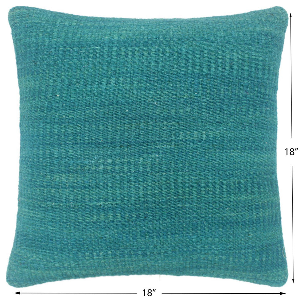 Turkish Scandinavian Wickham Hand Woven Kilim Pillow