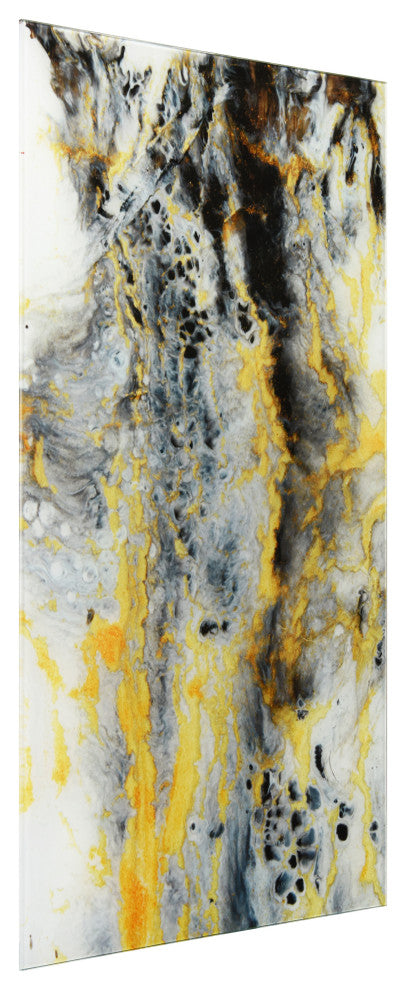 "Granite" Frameless Free Floatingtempered Glass Wall Art, B