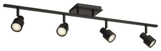 Access Lighting 63074LEDDLP Lincoln 4 Light LED Linear Pendant - Matte Black