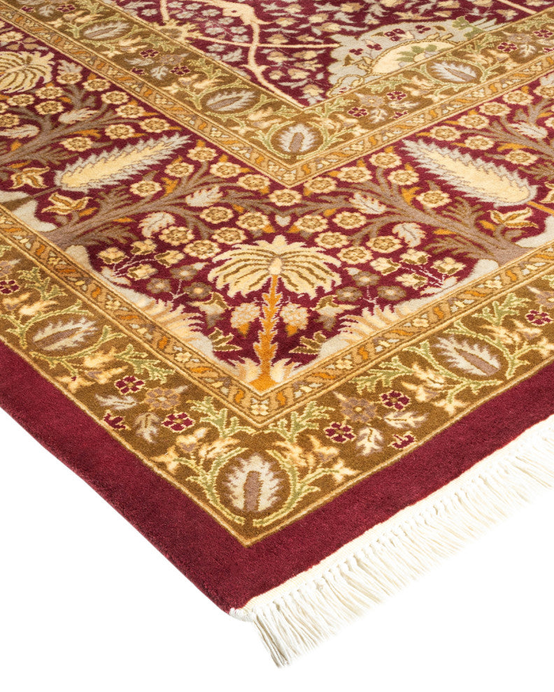Mogul, One-of-a-Kind Hand-Knotted Area Rug Orange, 9'2"x12'1"