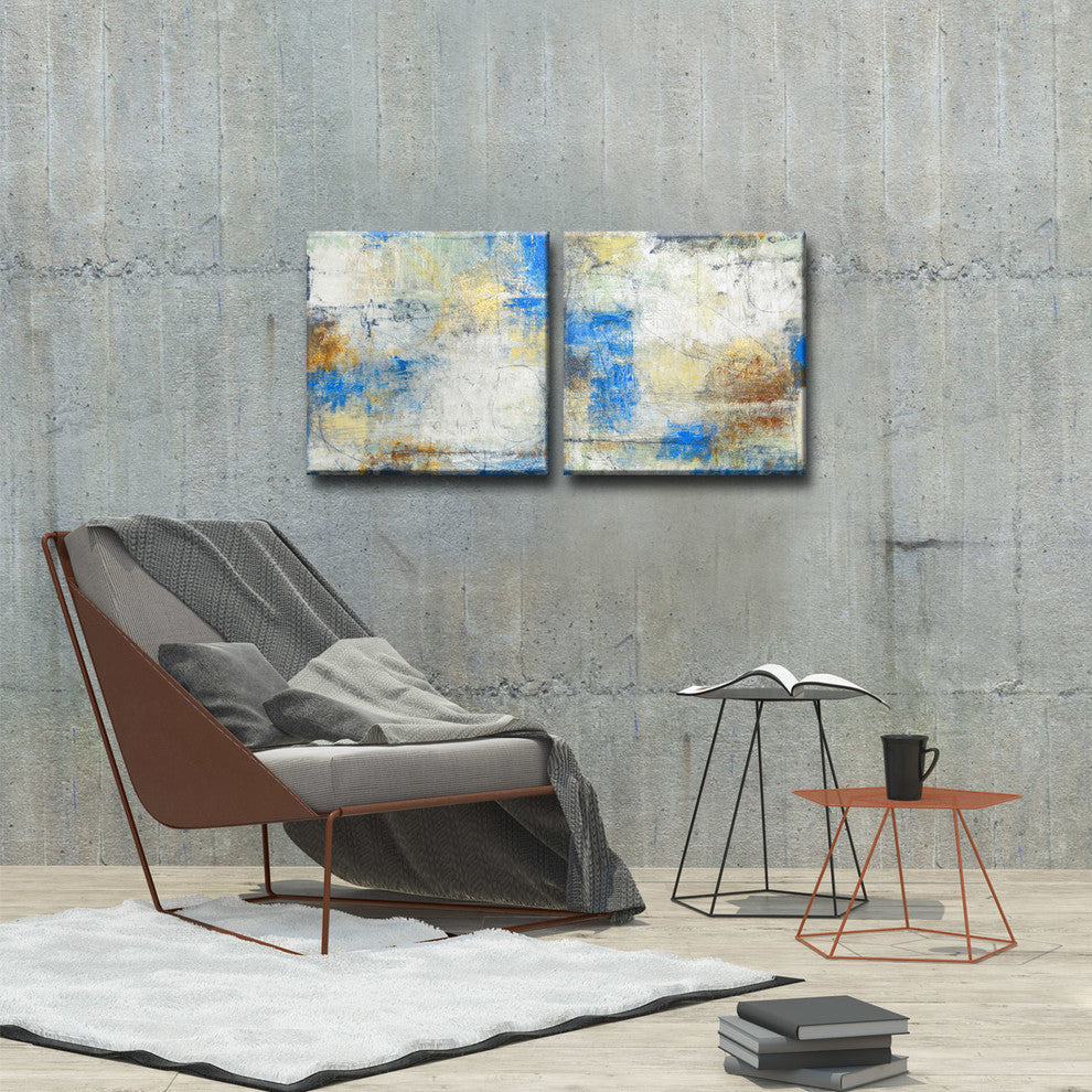 Ready2HangArt 'Harbor View I/II' by Norman Wyatt Jr. 2-PC Canvas Art Set, 20" H