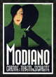 "Modiano" Framed Canvas Giclee by Franz Lenhart, 24x32"
