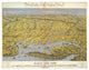 "Virginia, Maryland Delaware and District of Columbia, 1861" Paper Art, 18"x14"
