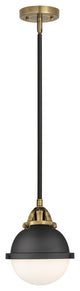 INNOVATIONS 288-1S-BAB-HFS-61-BK 1-Light Mini Pendant Matte Black